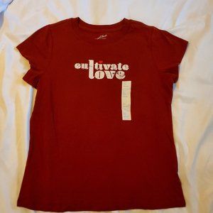 "Cultivate Love" Tee Shirt Universal Thread size S